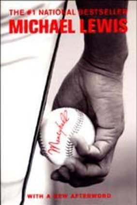 The cover of Michael Lewis' 2004 book on the Oakland A's, <i>Moneyball</i>. Lewis has also written books on the investment industry, including <i>Liar's Poker</i> and <i>The Big Short</i>.