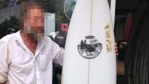 Well-known surfer and business owner Anthony Charles Hardy has faced court.