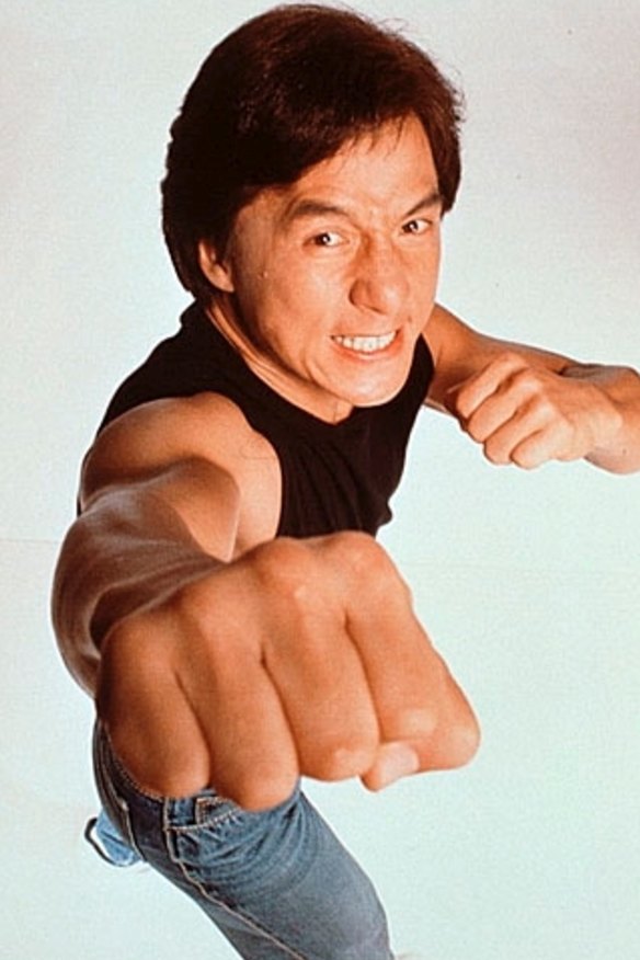 Jackie Chan from 
Rumble in the Bronx