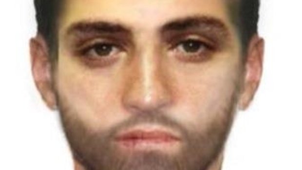 A likeness of the man police wish to speak to over a sexual assault on a teenage girl on a bus.