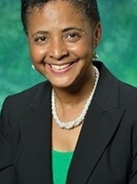 Dorothy Bland, dean of the University of North Texas school of journalism, who was stopped by police and asked to identify herself while she was walking in her neighbourhood.