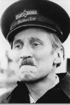 Stephen Lewis as Cyril "Blakey" Blake in <i>On the Buses</i>.