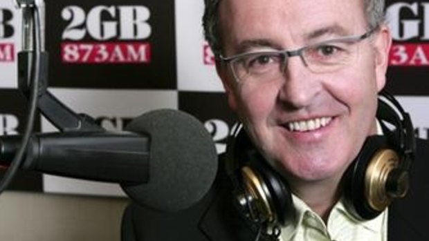 Sydney radio presenter Chris Smith. He's back – almost.