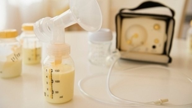 A woman who gave birth in prison has been denied a breast pump.