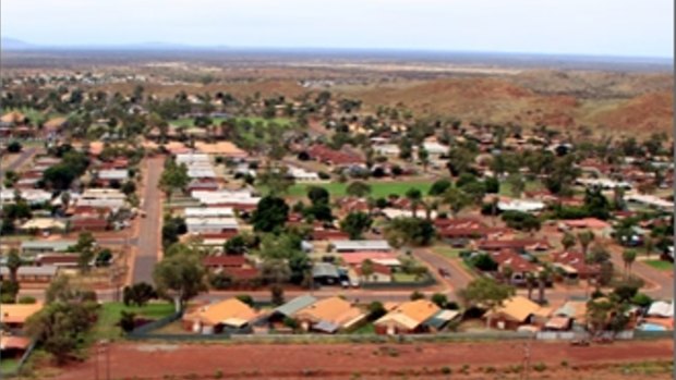 The Pilbara town of Newman is under threat from an out of control bushfire.