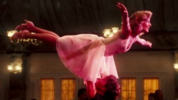 Jennifer Grey and Patrick Swayze in <i>Dirty Dancing</i>.