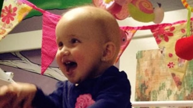 Ruby, who turns one today is suffering from acute myeloid leukaemia and has undergone chemotherapy.