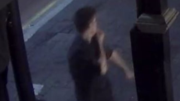 Police are looking to speak with this man about the attack.