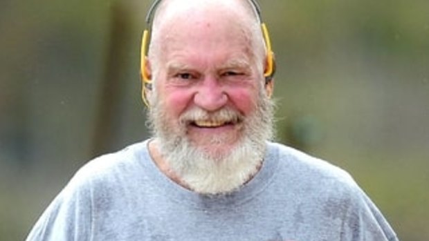 The Santa clause: David Letterman has adopted a more relaxed look since retiring.