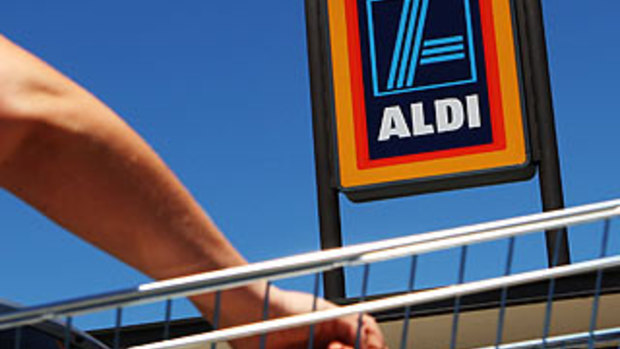 Discounter Aldi has won the loyalty of customers with its private label products.