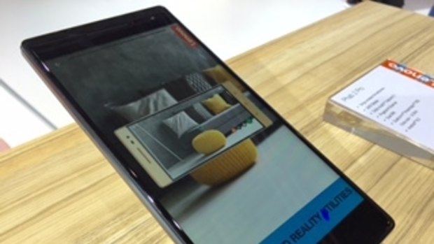 Lenovo's Phab2 Pro is the first handset to supprt Google's Project Tango augmented reality.