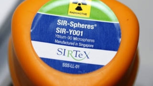 Varian's cash offer of $28 per share represents a 49 per cent premium to the last traded price of Sirtex shares.