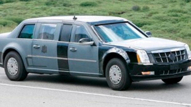 The Cadillac "Beast" used by US President Barack Obama.