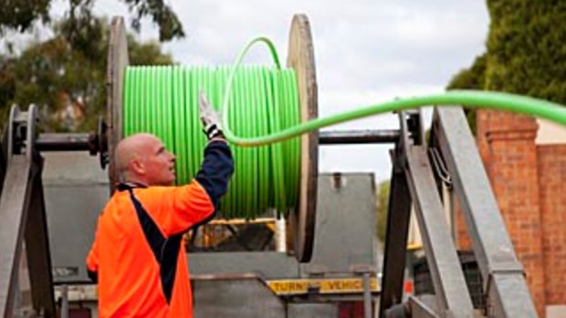 Fibre rollout: up in the air.