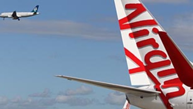 A plane was diverted from landing on a runway at Melbourne Airport on Thursday after the tarmac lights switched off.