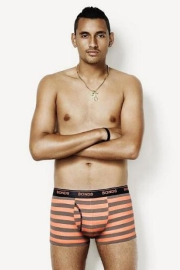 Short run: Nick Kyrgios is no longer associated with Bonds.