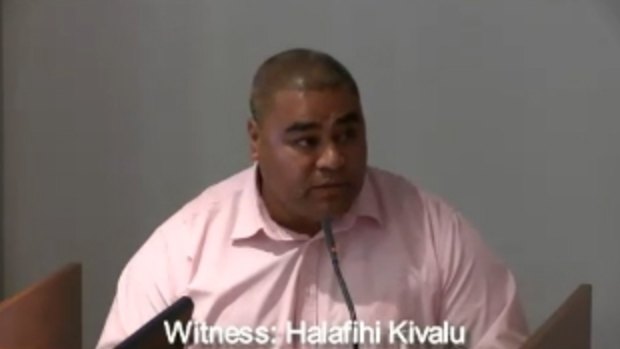 Kivalu was arrested after his appearance before the royal commission in July.