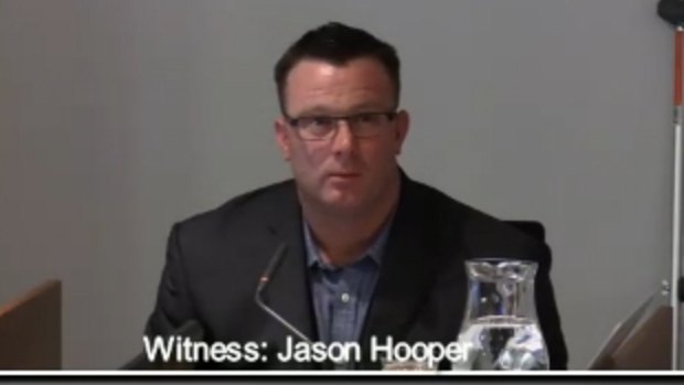 Jason Hooper, during evidence to trade unions royal commission.