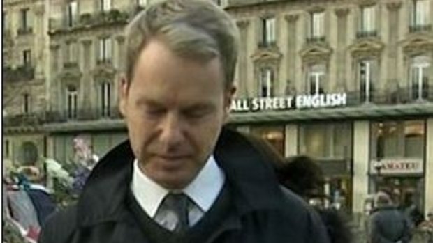 BBC reporter Graham Satchell in Paris.