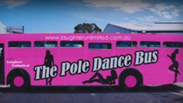A teacher booked two standard buses and four party buses, not knowing the latter were fitted out for pole-dancing. 