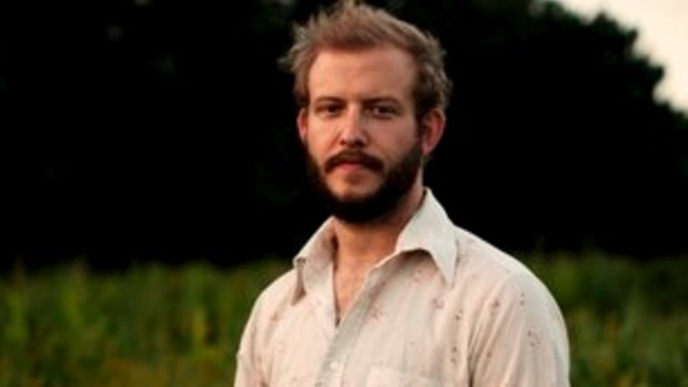 Justin Vernon in 2009, when he was happy to show his face.