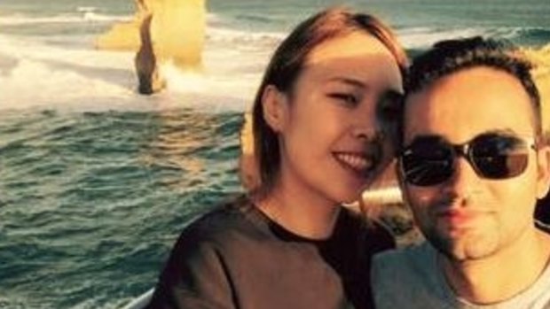 Stella Kim and her partner Sushil Lamichhane were dining at The Ranch in North Ryde when their group was allegedly served a steak with maggots on it.
