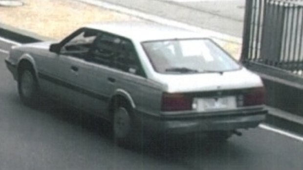 The vehicle involved in the incident.