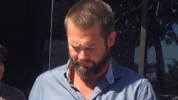 Former Eagle Ben Cousins is accused of driving under the influence of drugs.