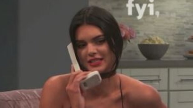Kim Kardashian has the best reaction to sister Kendall Jenner's "I'm pregnant" prank phonecall.