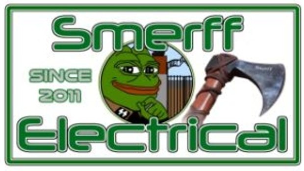 Brisbane based business Smerff Electrical has been named as a corporate sponsor for the Daily Stormer, a neo-Nazi website.