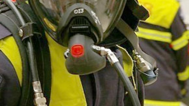 Firefighters in breathing apparatus were sent in to extinguish the blaze.