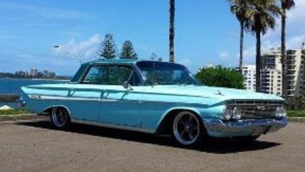 Police are searching for a missing 1961 chevrolet impala on the Sunshine Coast.