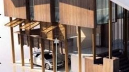 The new Queenslander, designed by architect Michael Rayner, whose own home was flooded.