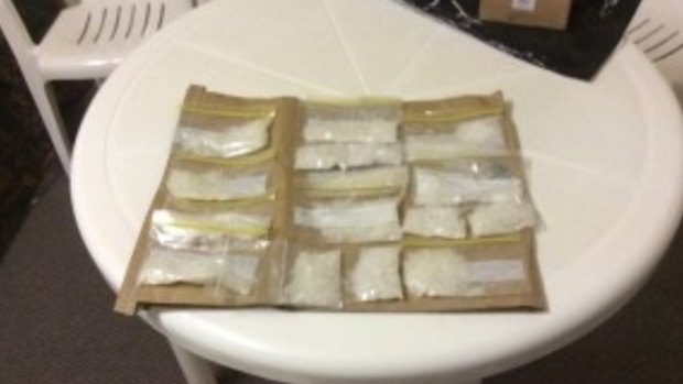 More than $1million in drugs and cash were seized in the operation.