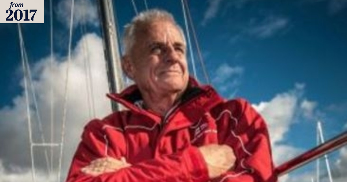 WA sailing icon Jon Sanders battling through with round-the-world voyage