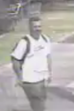 A man alleged to have attempted to pull a teen into a car was described as wearing a backpack.
