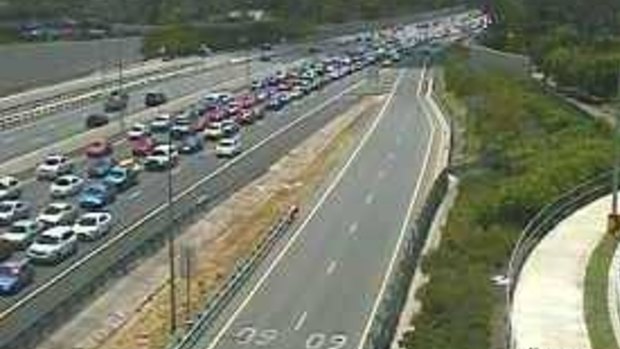 Congestion on the Pacific Motorway has reached crisis proportions.