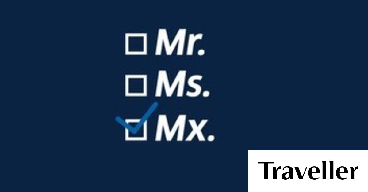 Ms, Mr or Mx? United Airlines first to offer non-binary gender booking ...