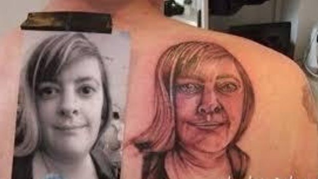 Portrait tattoos: a quality image is important, Leslie Rice, owner of LDF Tattoos, says.
