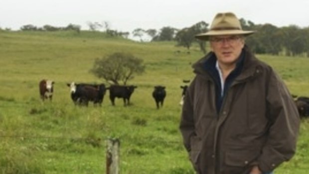 Alasdair Macleod is developing software to manage grass-fed cattle.