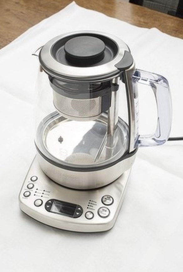 5 My toolkit: "The Breville Tea Maker is great because it lowers the leaves when the water has reached the right temperature, lifts them out when they've brewed and keeps the tea warm. It's programmable for different types of tea (Breville sponsors Heston)." 

