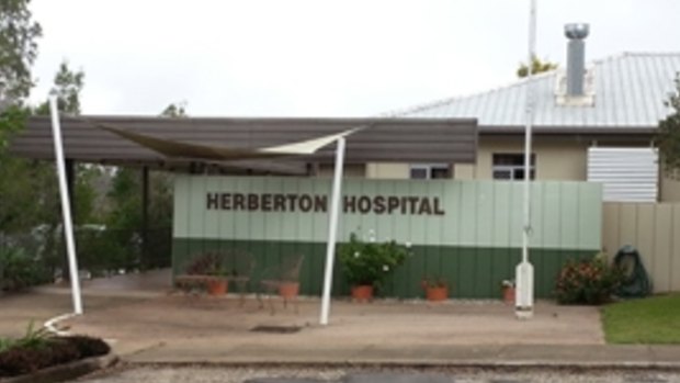 Herberton Hospital, near Cairns, where four patients died after a virus outbreak last week.