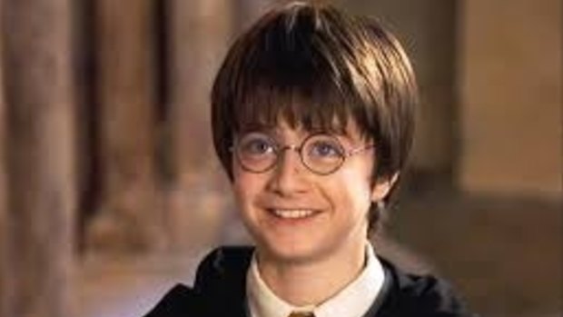 Daniel Radcliffe in the cult movie Harry Potter.