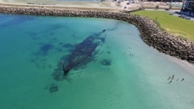 The Omeo ship wreck is the trail's starting point.