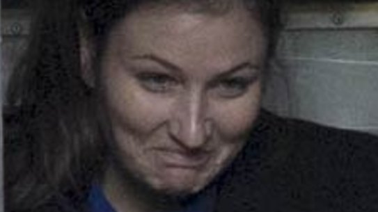 Guilty: Harriet Wran pleaded guilty to robbery in company and accessory after the fact to murder in July. 
