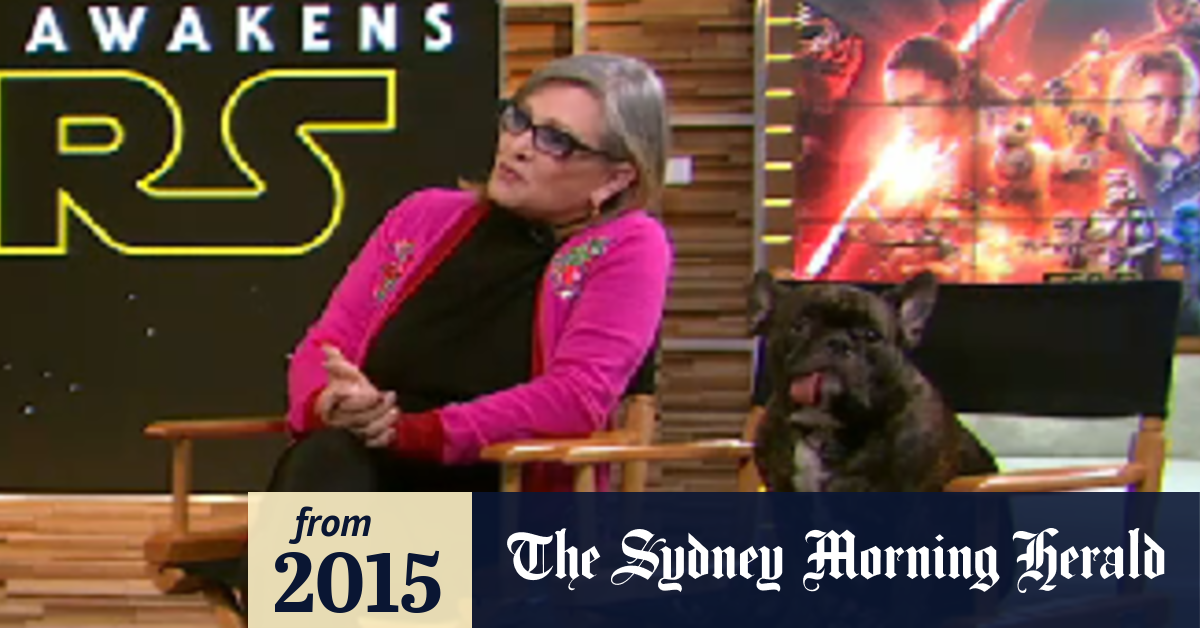 Carrie Fisher says Star Wars VII 'is cursed' - NZ Herald