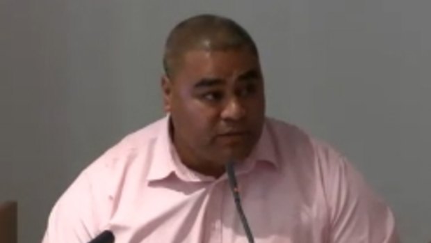 Halafihi Kivalu was arrested after his appearance before the royal commission in July.