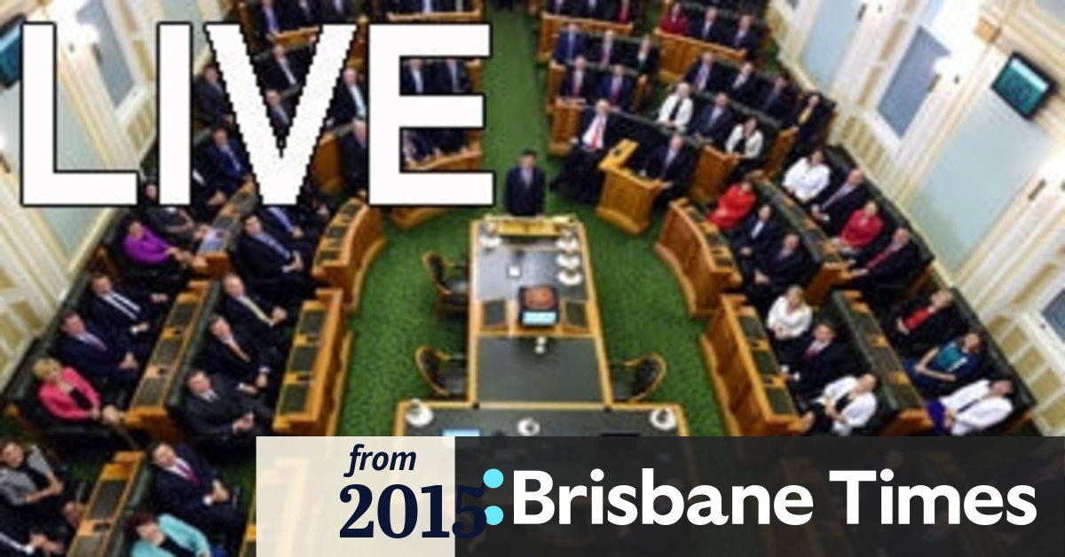Queensland Parliament live Question Time December 1, 2015