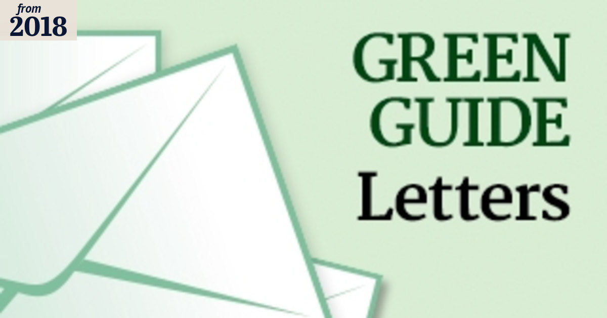 Green Guide letters