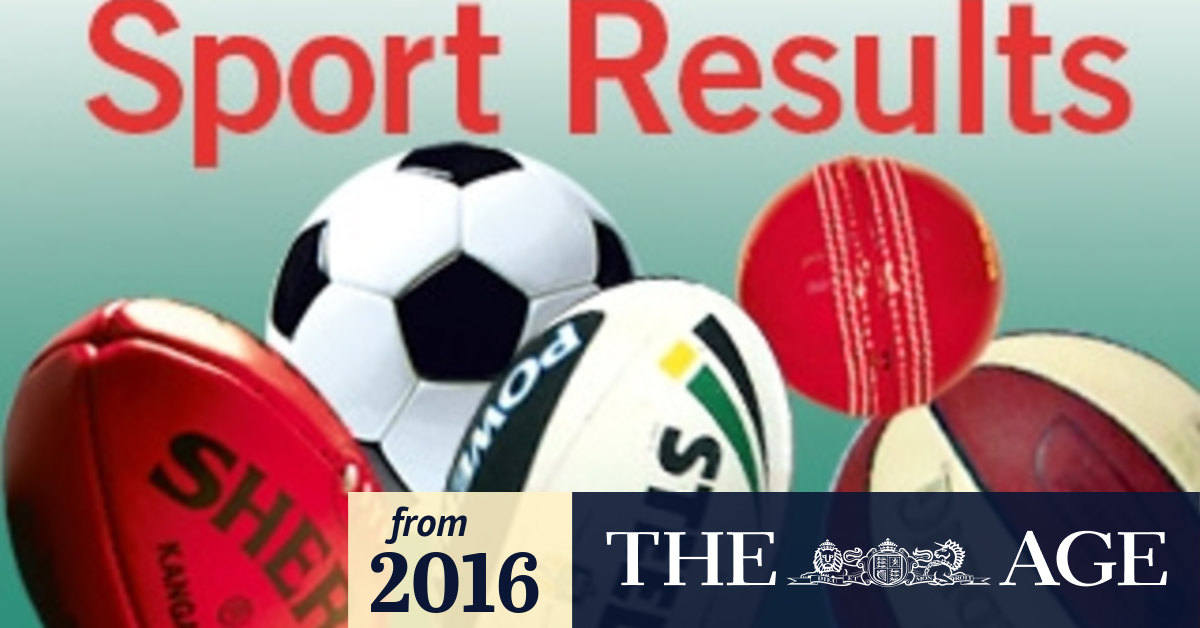 sport results for saturday july 2